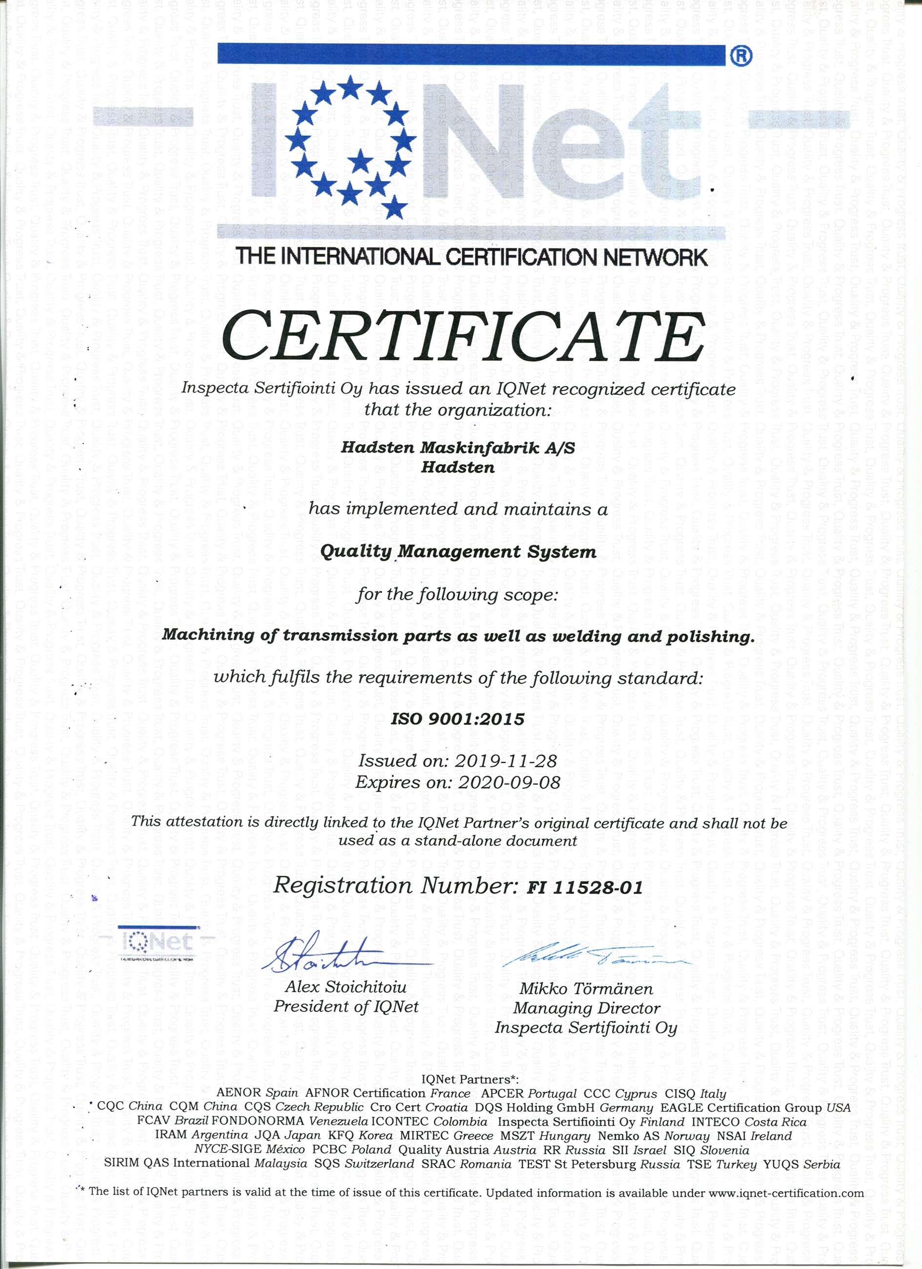 iso9001